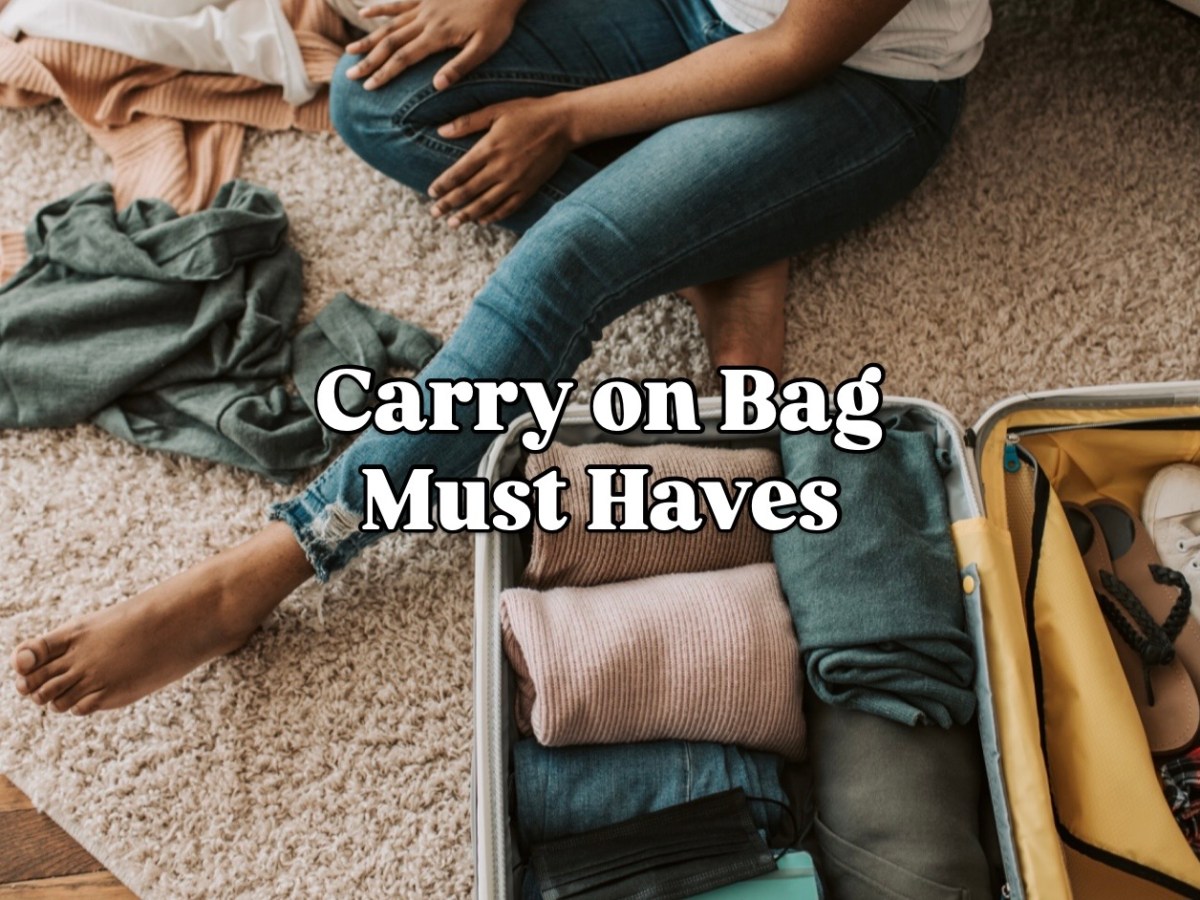 Carry On Bag Essentials from&nbsp;Amazon
